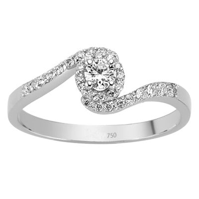 0.33 Karat Pırlanta Tektaş Yüzük