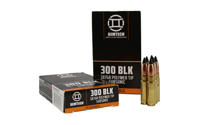 GEMTECH 300BLK 187GR SUB 20/1000