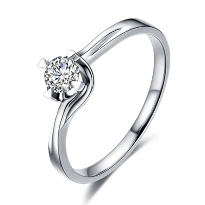 Pırlanta 0.16 Karat Altın Tektaş Yüzük