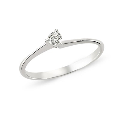 Pırlanta 0.16 Karat Tektaş Yüzük-GY33