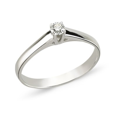 Pırlanta 0.33 Karat Tektaş Altın Yüzük