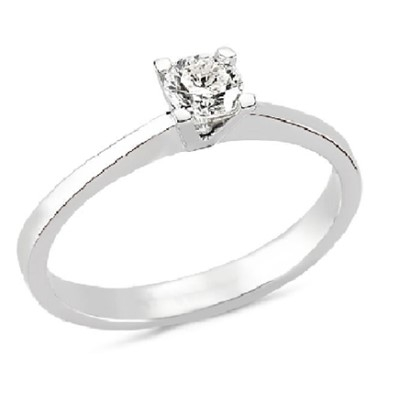 Pırlanta 0.34 Karat Tektaş Yüzük