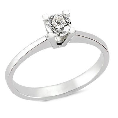 Pırlanta 0.43 Karat Tektaş Yüzük-YZT037