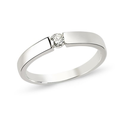 Pırlanta Altın 0,13 Karat Tektaş Yüzük