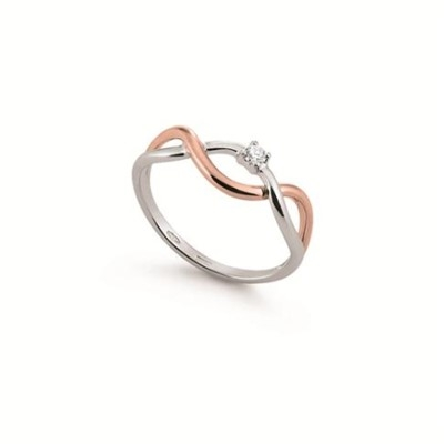 Pırlanta Altın 0.05 Karat Tektaş Yüzük