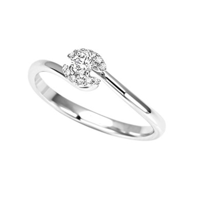 Pırlanta Altın 0.19 Karat Effect Yüzük