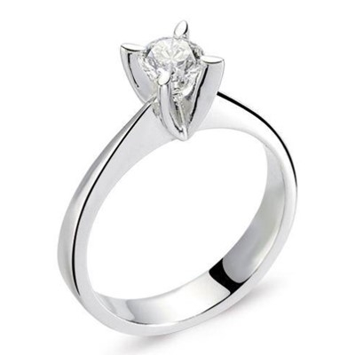 Pırlanta Altın 0.20 Karat Tektaş Yüzük Jolly