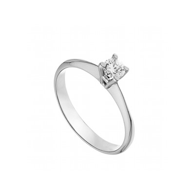 Pırlanta Altın 0.23 Karat Tektaş Yüzük