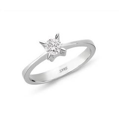 Pırlanta Tektaş 0.10 Karat Altın Yüzük