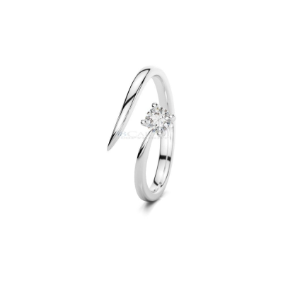 Pırlanta 0.12 Karat Tektaş Altın Yüzük-SPYZ-0021