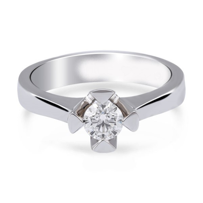 Pırlanta 0.10 Karat Tektaş Yüzük