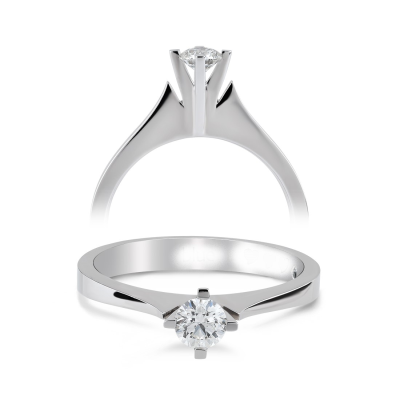 Pırlanta 0.11 Karat Tektaş Yüzük