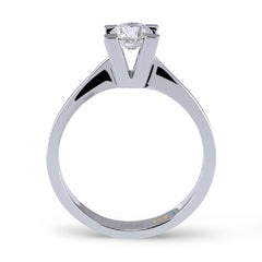 0.14 Karat Pırlanta Tektaş Yüzük-SPYZ-01017