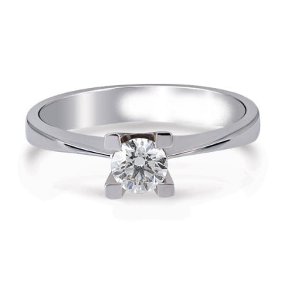 0.16 Karat Pırlanta Tektaş Yüzük-SPYZ-01022