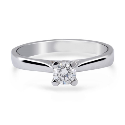 Pırlanta 0.17 Karat Tektaş Yüzük