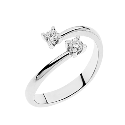 Pırlanta Altın "Sen ve Ben" Yüzük